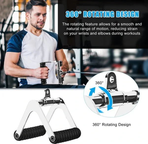 Unyqoos® Ergonomische roeigreep voor veelzijdige krachttraining en fitnessoefeningen