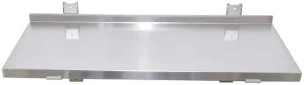 Unyqoos® Elegant en ruim wandrek van roestvrij staal voor diverse toepassingen
