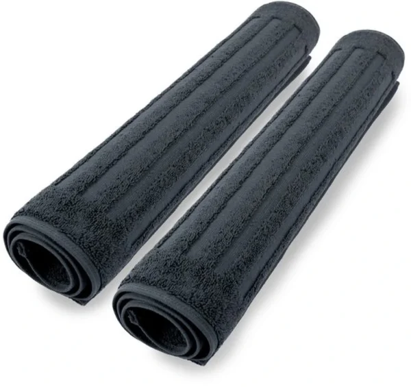 Unyqoos® Set van Twee Luxe Katoenen Douchematten voor Comfort en Absorptie in de Badkamer