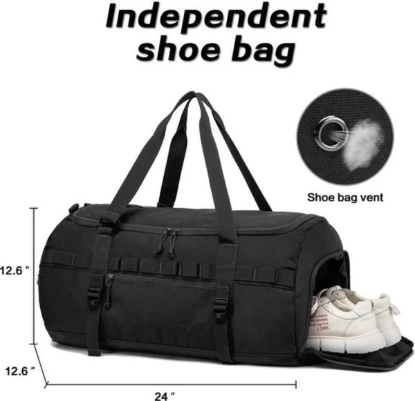 P-87213239012641-20260406084322.webp Unyqoos® Waterdichte multifunctionele reistas met schoenenvak voor sport en reizen