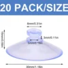 P-87213239028653-20260406121634.webp Unyqoos® Set van 20 stevige en herbruikbare zuignappen voor diverse oppervlakken
