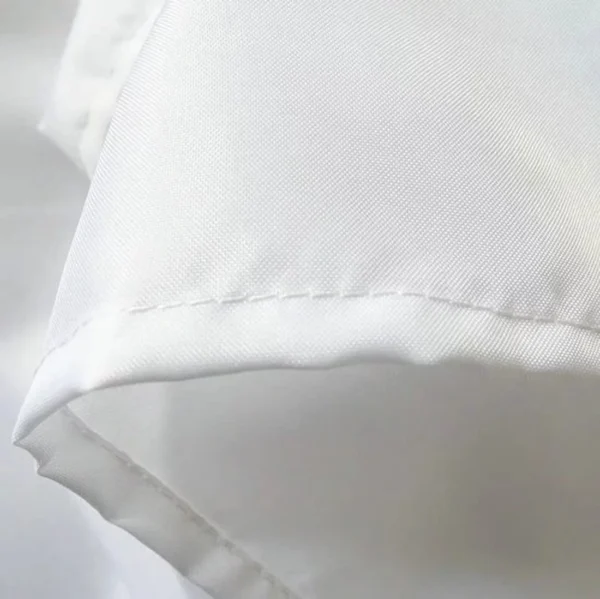 Unyqoos® Extra breed wit douchegordijn voor badkamer met schimmelwerende stof