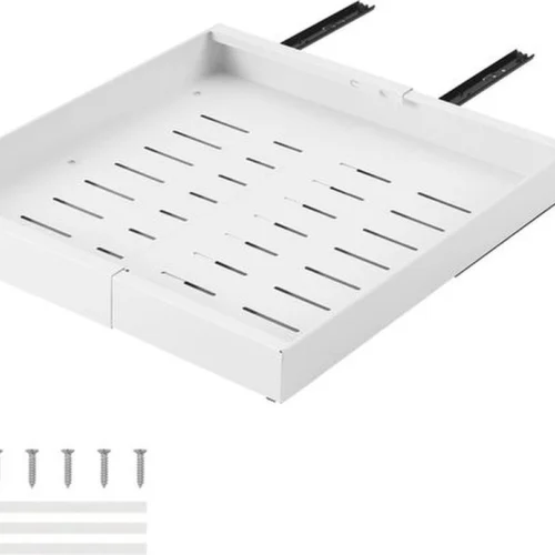 Unyqoos® Uittrekbare keukenkast organizer met telescopische lade en kleefbevestiging