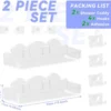 P-87213239066961-20260405174152.webp Unyqoos® Transparant badkamerrek met grote capaciteit en eenvoudige montage zonder boren