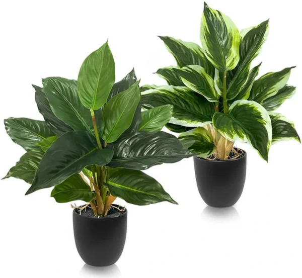 P-87213239074950-20260405142307.webp Unyqoos® Set van twee levensechte kunstplanten in pot voor huis en kantoor