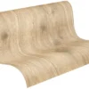 Unyqoos® Fotorealistisch vliesbehang in houtlook voor sfeervolle wanddecoratie