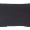 Unyqoos® Zwarte percal kussensloop van Egyptisch katoen met ritssluiting 40 x 80 cm