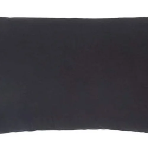 P-87213239105940-20260406113047.webp Unyqoos® Zwarte percal kussensloop van Egyptisch katoen met ritssluiting 40 x 80 cm