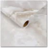 Unyqoos® Moderne zelfklevende marmerfolie voor keuken en badkamer in mat beige, 30 cm x 200 cm