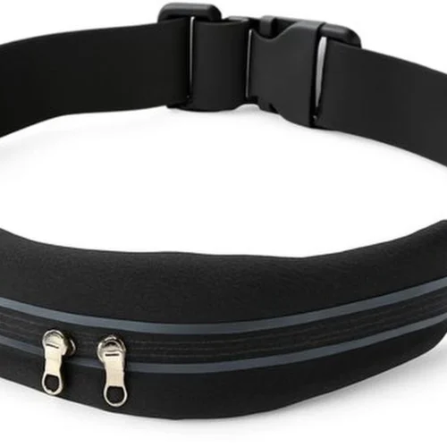 Unyqoos® Verstelbare sportheuptas met reflecterende details voor joggen en wandelen