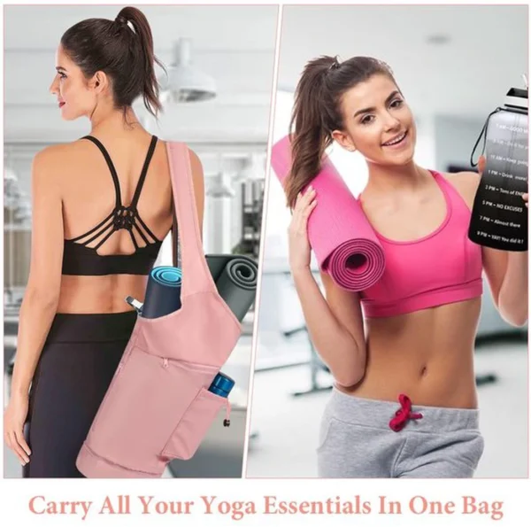 P-87213239198562-20260406084410.webp Unyqoos® Multifunctionele Yoga- en Sporttas met Verstelbare Schouderbanden en Waterdicht Compartiment