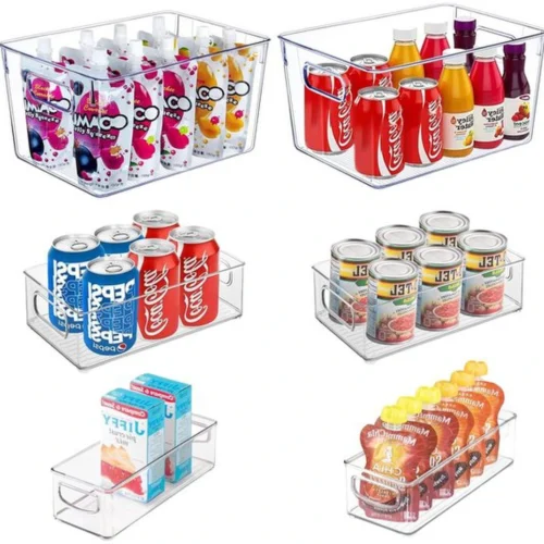 P-87213239222690-20260406100853.webp Unyqoos® Stapelbare koelkastorganizers voor overzichtelijke keuken en opslag