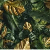 Unyqoos® Modern fotobehang met tropische Monstera bladeren voor woonkamer of slaapkamer