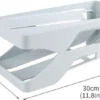 Unyqoos® Dubbele eierdispenser met rolsysteem voor efficiënte opslag in de koelkast