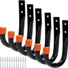 P-87213239268090-20260406115649.webp Unyqoos® Zesdelige set stevige wandhaken voor garage en opslag van gereedschap