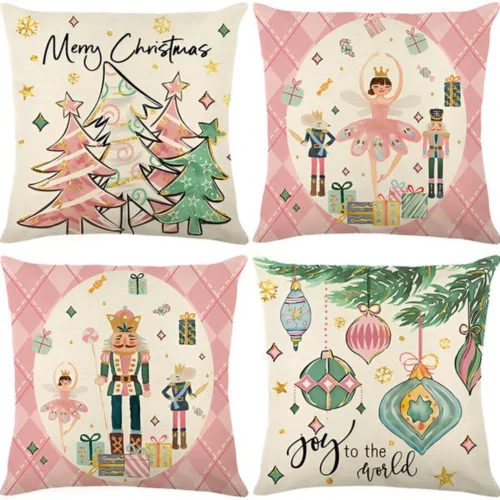 P-87213239276220-20260406113420.webp Unyqoos® Set van 4 feestelijke kussenslopen met notenkraker voor een sfeervol interieur