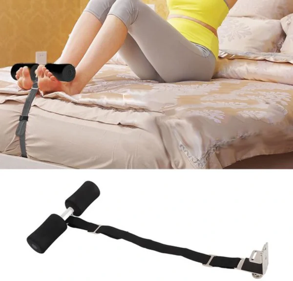 Unyqoos® Draagbare sit-up stang voor thuisgebruik en reizen met verstelbare bevestiging