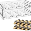P-87213239321140-20260406110229.webp Unyqoos® Stapelbaar flessenrek voor koelkast en keuken met transparant ontwerp