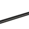 Unyqoos® Moderne Zwarte Handdoekhouder van 50 cm met Roestvrij Stalen Wandmontage en Schroefbevestiging