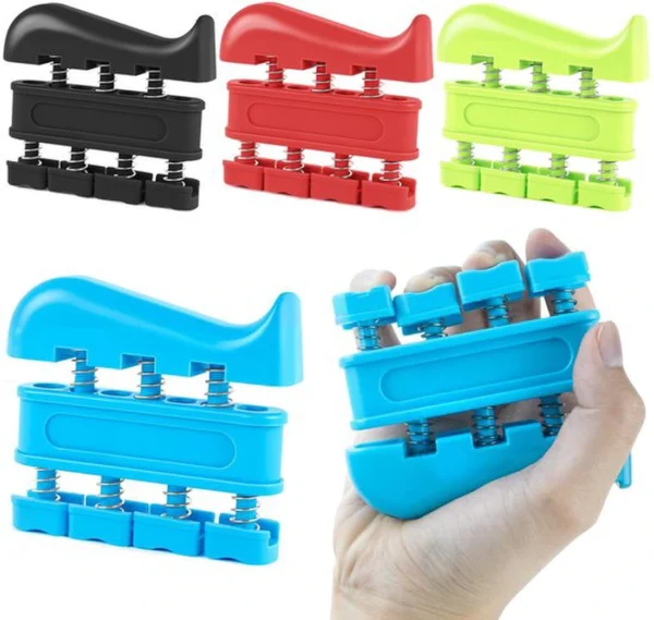 P-87213239343230-20260405103401.webp Unyqoos® Set van vier vingertrainers voor handkracht- en coördinatietraining op elk niveau