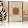P-87213239351460-20260406123805.webp Unyqoos® Set van drie boho canvasprints voor stijlvolle wanddecoratie in huis of kantoor