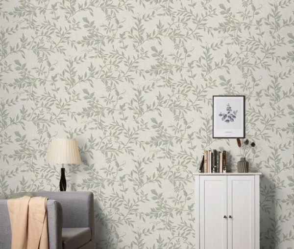 Unyqoos® Waterdichte Plakfolie met Groene Bladeren voor Meubel- en Interieurdecoratie, 41 x 300 cm