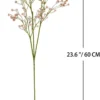 Unyqoos® Set van 10 Realistisch Uitziende Kunstbloemen voor Decoratieve Arrangementen