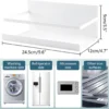 Unyqoos® Magnetische kruidenrekken set met beweegbare plank voor georganiseerde keuken