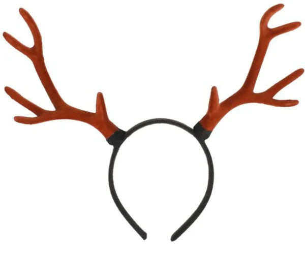 Unyqoos® Feestelijke haarband met rendiergewei voor kerst en andere vieringen