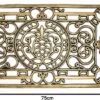 Unyqoos® Onderhoudsvriendelijke antislip rubberen deurmat voor binnen en buitengebruik, goud, 45*75 cm