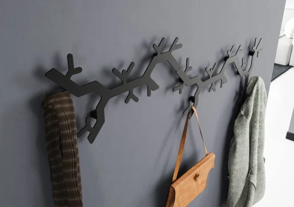 P-87213239400272-20260406120104.webp Unyqoos® Stijlvolle metalen wandkapstok met boomtakontwerp voor elk interieur