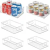 P-87213239405080-20260406095320.webp Unyqoos® Set van 6 transparante opbergdozen voor koelkast en keukenorganisatie