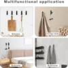 P-87213239436462-20260406120304.webp Unyqoos® Set van 6 stijlvolle muurhaken voor diverse ruimtes in huis