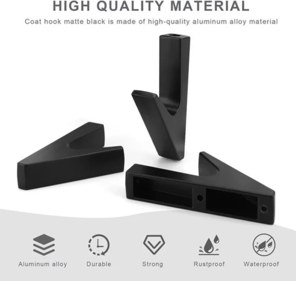 P-87213239436467-20260406120315.webp Unyqoos® Set van 6 stijlvolle muurhaken voor diverse ruimtes in huis
