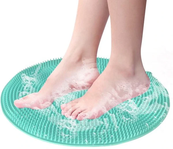 P-87213239464320-20260405135449.webp Unyqoos® Blauwgroene antislip massagepad voor voetverzorging en ontspanning in de douche