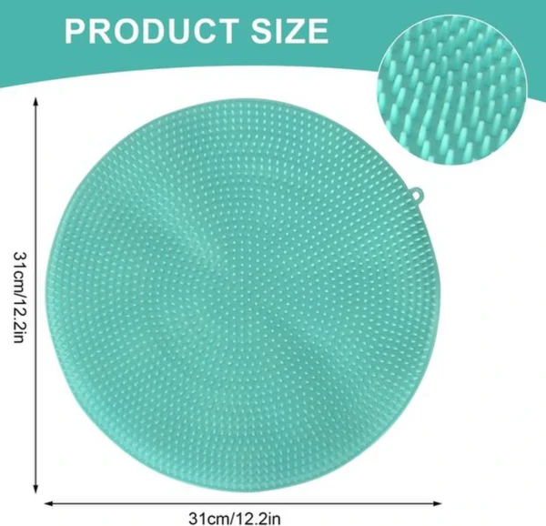 P-87213239464322-20260405135507.webp Unyqoos® Blauwgroene antislip massagepad voor voetverzorging en ontspanning in de douche