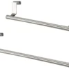 P-87213239517710-20260405182854.webp Unyqoos® Set van twee elegante roestvrijstalen handdoekhouders voor keuken en badkamer