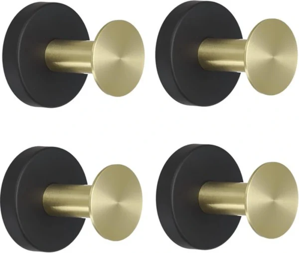 P-87213239518010-20260405181646.webp Unyqoos® Stijlvolle en stevige wandhaken set voor badkamer en kledingopslag