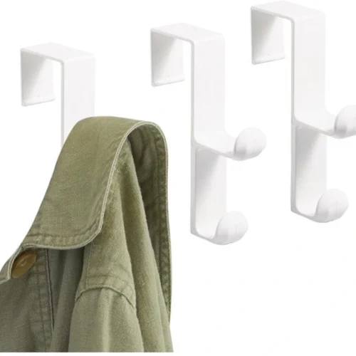 Unyqoos® Set van 3 multifunctionele deurhaken voor kleding en accessoires in huis