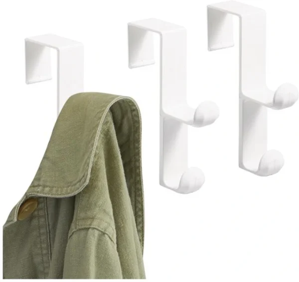P-87213239534850-20260406120744.webp Unyqoos® Set van 3 multifunctionele deurhaken voor kleding en accessoires in huis