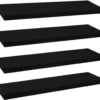 P-87213239554890-20260406083520.webp Unyqoos® Set van 4 moderne zwevende wandrekken voor stijlvolle opbergruimte