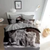 Unyqoos® Betoverende 3D Kitten Beddengoed Set met Dubbelzijdige Patronen en Ritssluiting