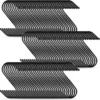 Unyqoos® Set van 100 multifunctionele S-haken voor diverse ruimten en toepassingen