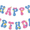 P-87213239618000-20260406093036.webp Unyqoos® Schattig roze en blauw verjaardag banner voor feestelijke decoraties