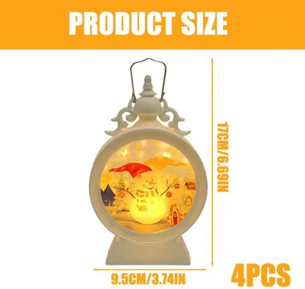 P-87213239653652-20260406093157.webp Unyqoos® Set van vier sfeervolle kerstlantaarns met warm LED-licht voor binnen en buiten