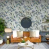 Unyqoos® Waterdicht zelfklevend behang met vogels en bloemen voor interieurdecoratie 41 cm x 3 m
