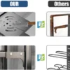 Unyqoos® Verstelbare Potten- en Pannenorganizer met Zeven Niveaus voor Optimale Keukenopslag