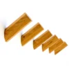Unyqoos® Set van Vier Handgemaakte Eikenhouten Wandhaken voor Stijlvolle Organisatie