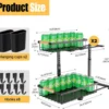P-87213239727694-20260406100720.webp Unyqoos® Verstelbare Keukenkastorganizer met Uittrekbare Manden en Extra Opbergruimte voor Badkamer en Wastafel