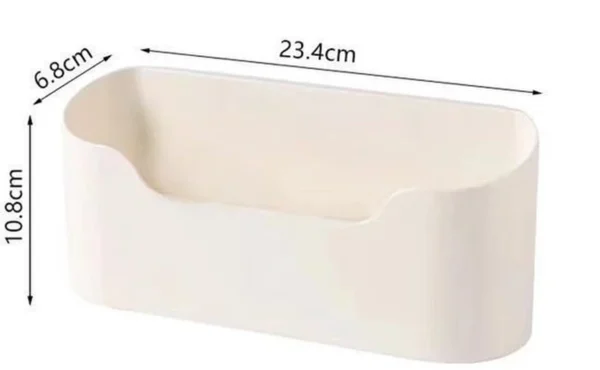 P-87213239744113-20260406100407.webp Unyqoos® Set van twee zelfklevende wandopbergboxen voor keuken en badkamer